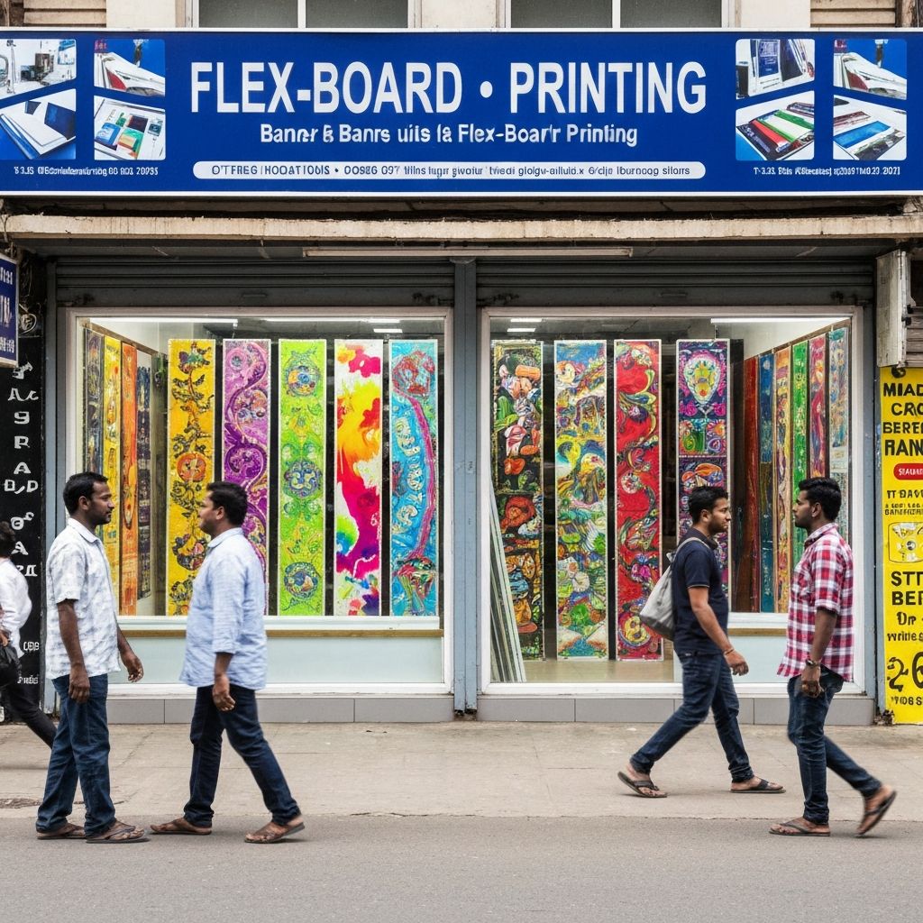 Flex Board Printing service in Udaipur - Sudarshan Flex Printer